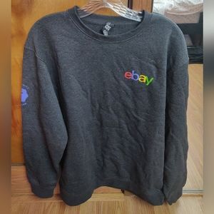 eBay Authenticity Guarantee Pullover Crew Neck Sweater